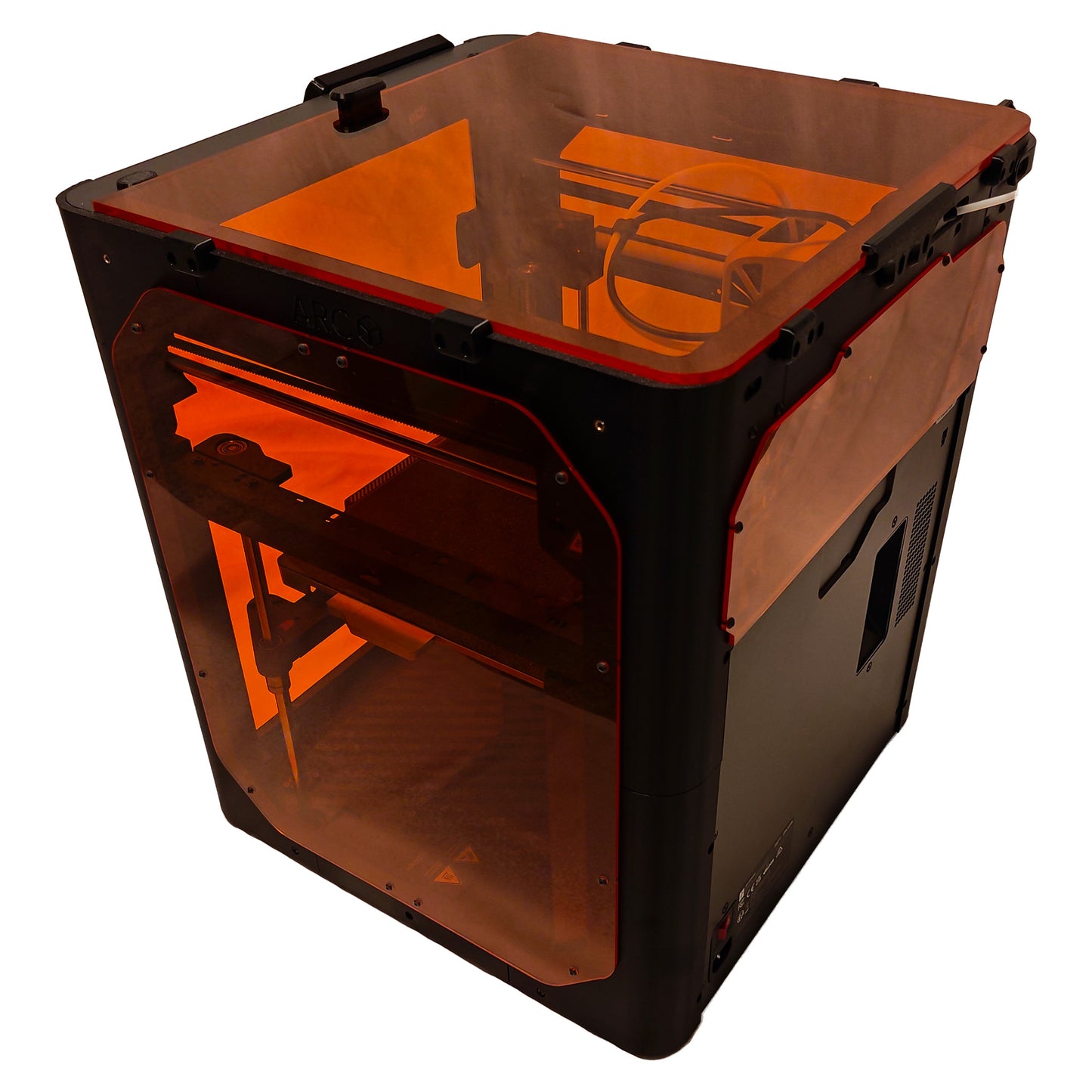 Bambu Lab P1P ARC carcasa naranja